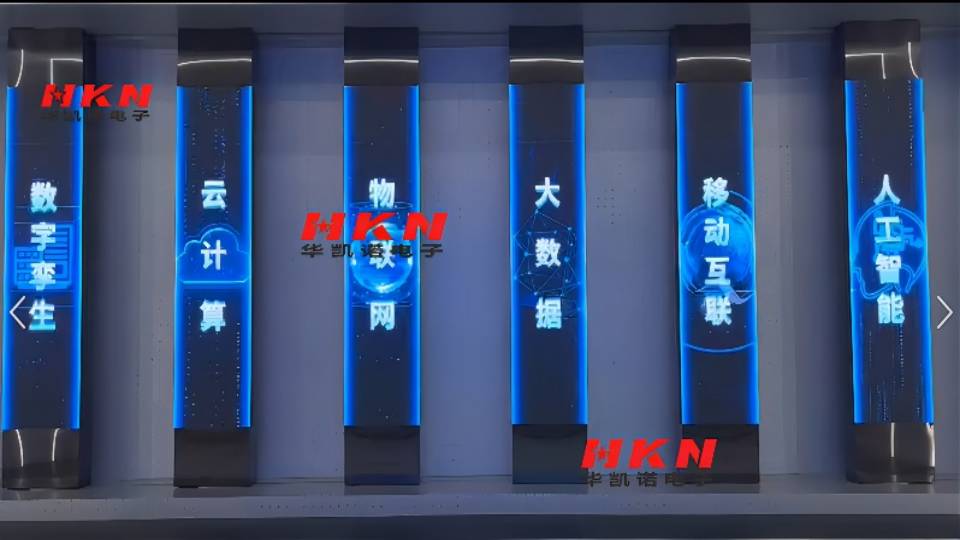 重慶六聯(lián)滑軌屏項目