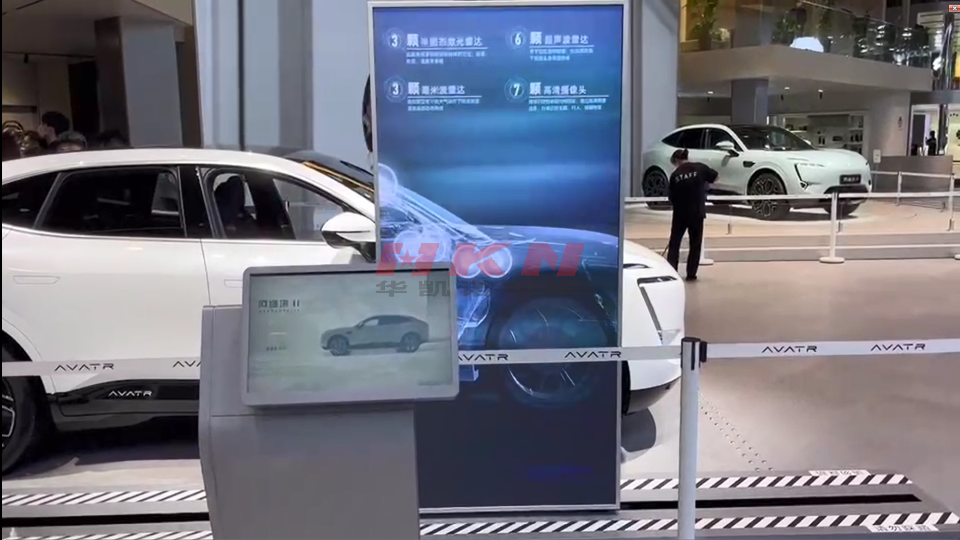 重慶車展單地滑電導(dǎo)軌項(xiàng)目